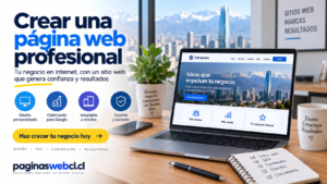 Crear una página web profesional en Chile Crear una página web profesional para empresas y emprendedores en Chile