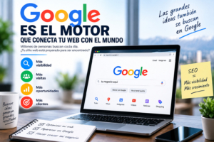 Google y posicionamiento web para aumentar la visibilidad de tu sitio Google como motor de búsqueda para aumentar la visibilidad y posicionamiento web