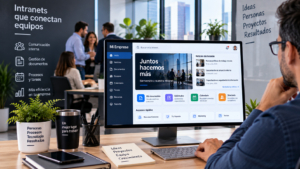 Crear intranets para empresas y organizaciones en Chile Creación de intranets para empresas en Chile con gestión de documentos, comunicación interna y trabajo en equipo