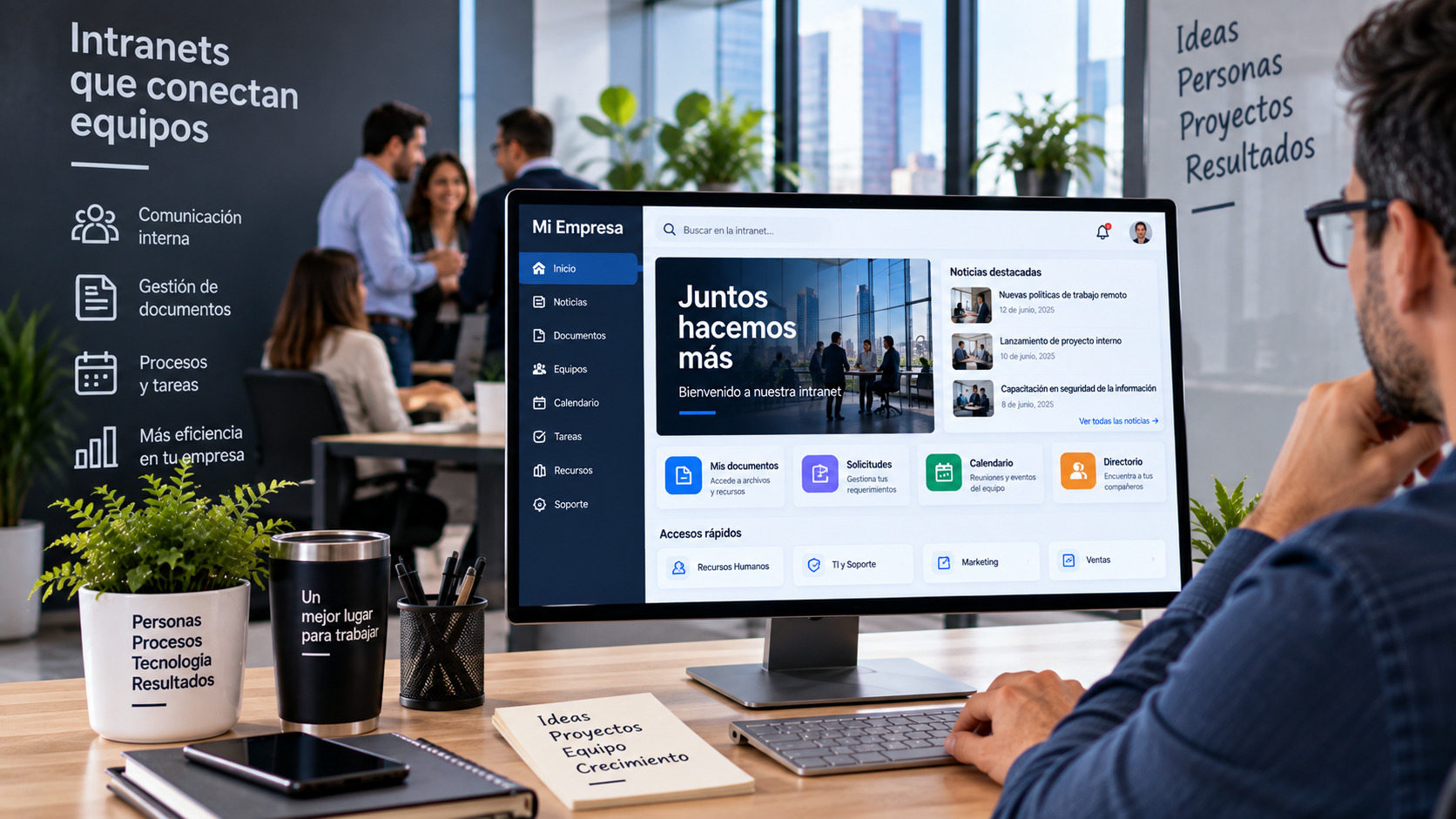 Cómo crear una intranet corporativa para tu empresa en Chile