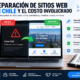 Reparación de sitios web en Chile y recuperación de páginas con errores