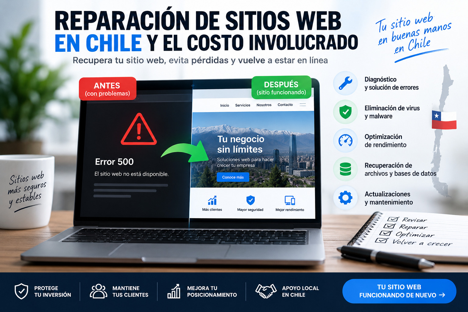 Mejorar tu sitio web clave para el crecimiento y el exito digital