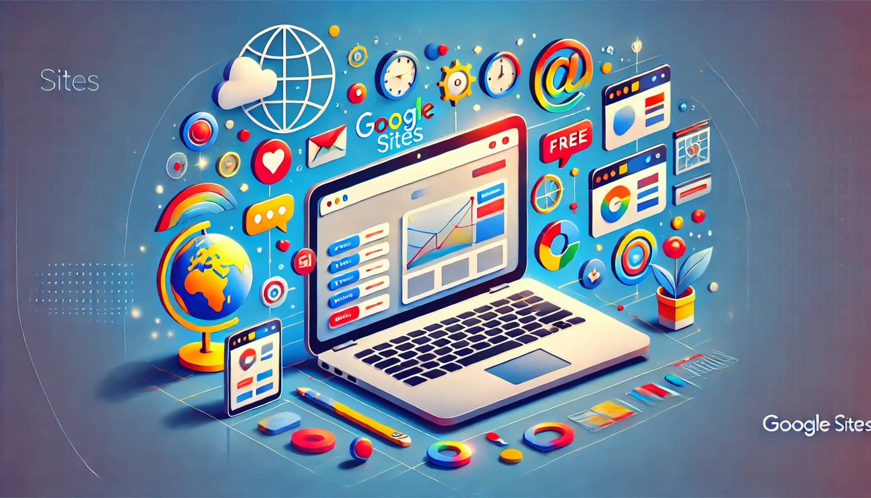 Diseno de pagina web profesional con Google Sites en Chile
