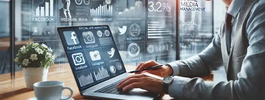 Servicio administración redes sociales