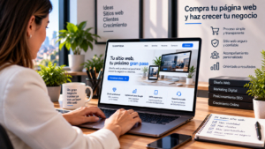 Comprar una página web profesional para hacer crecer tu negocio Comprar página web profesional en Chile con diseño responsive, SEO y soporte para empresas