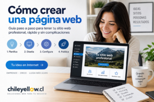 Cómo crear una página web profesional Cómo crear una página web paso a paso