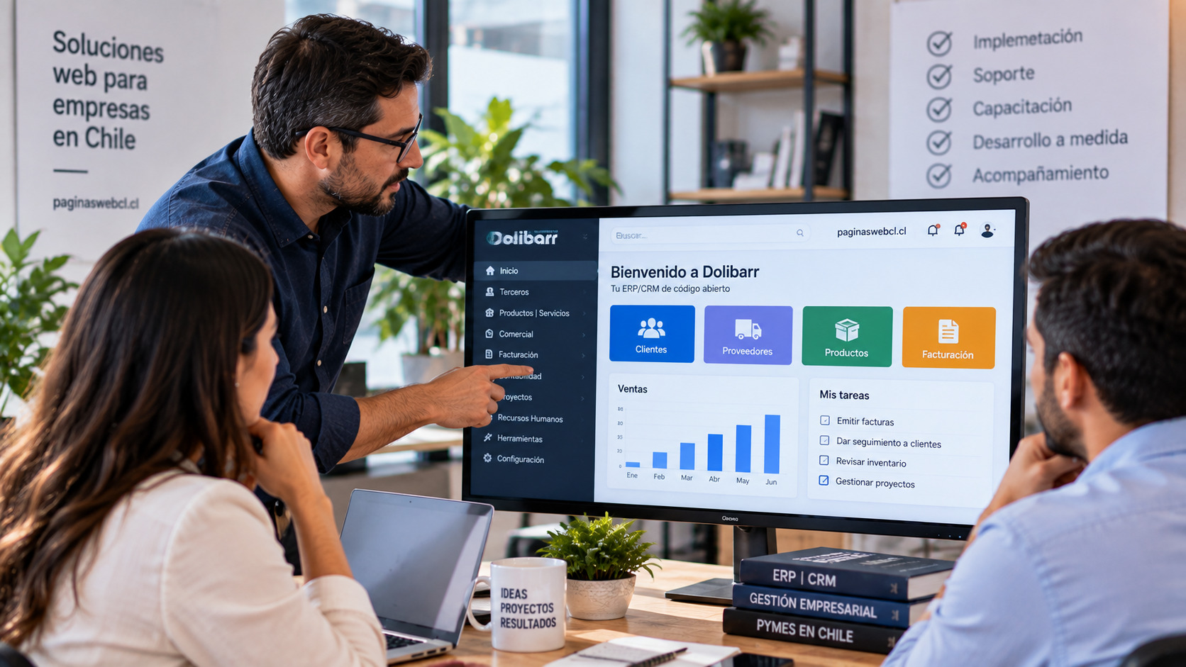 Instalación de Dolibarr ERP y CRM en Chile
