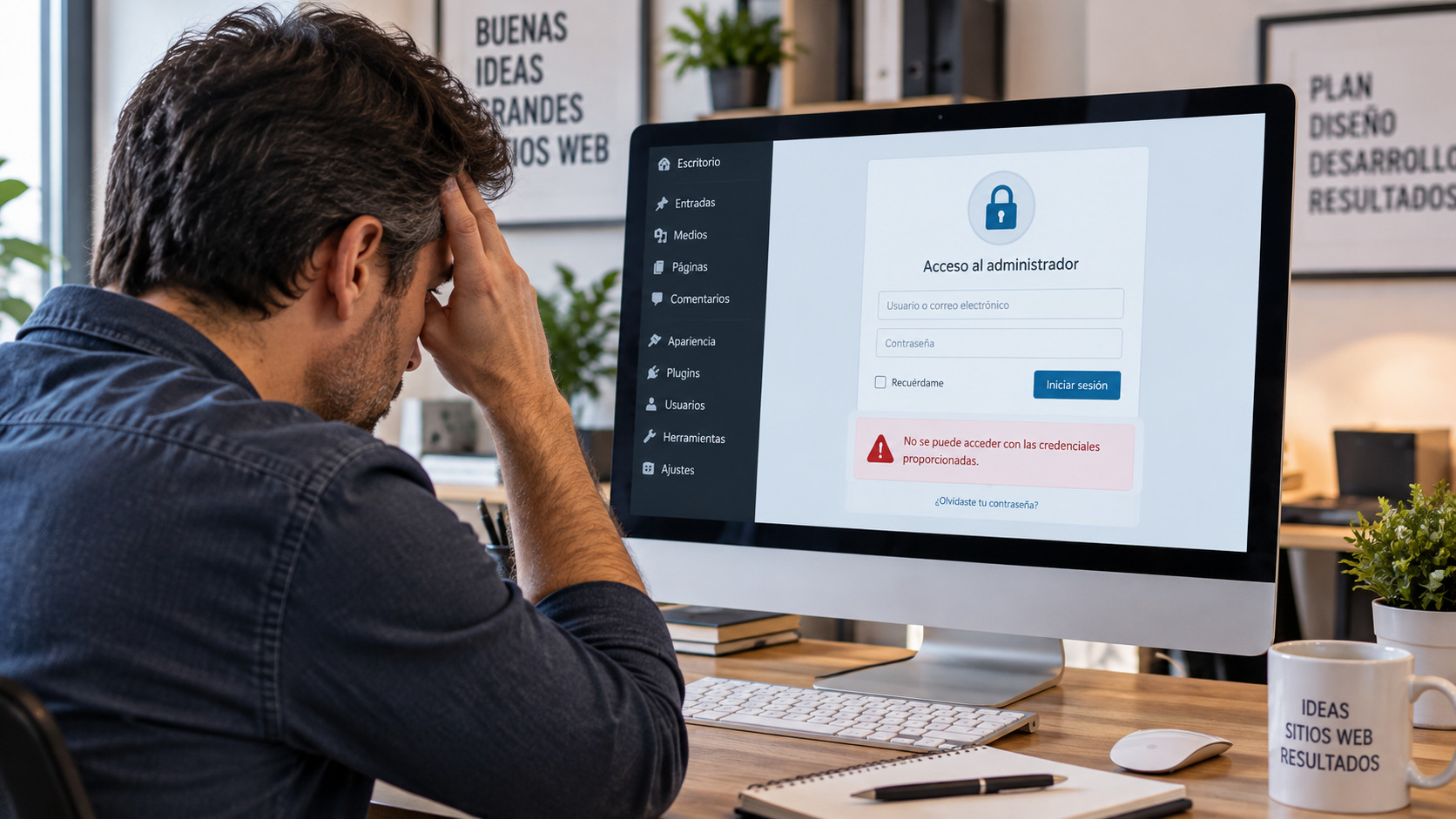 Solución al error de acceso en wp-admin de WordPress