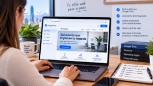 Crear una página web con dominio propio usando Google Sites Cómo crear una página web con dominio propio en Google Sites paso a paso