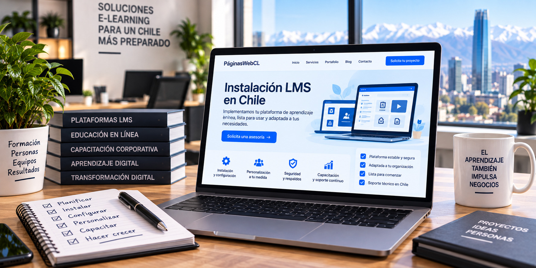 Instalación de plataformas eLearning LMS en Chile