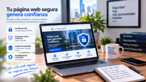 Cómo hacer una página web segura y proteger tu negocio online Cómo hacer una página web segura con certificado SSL, copias de seguridad y protección contra amenazas