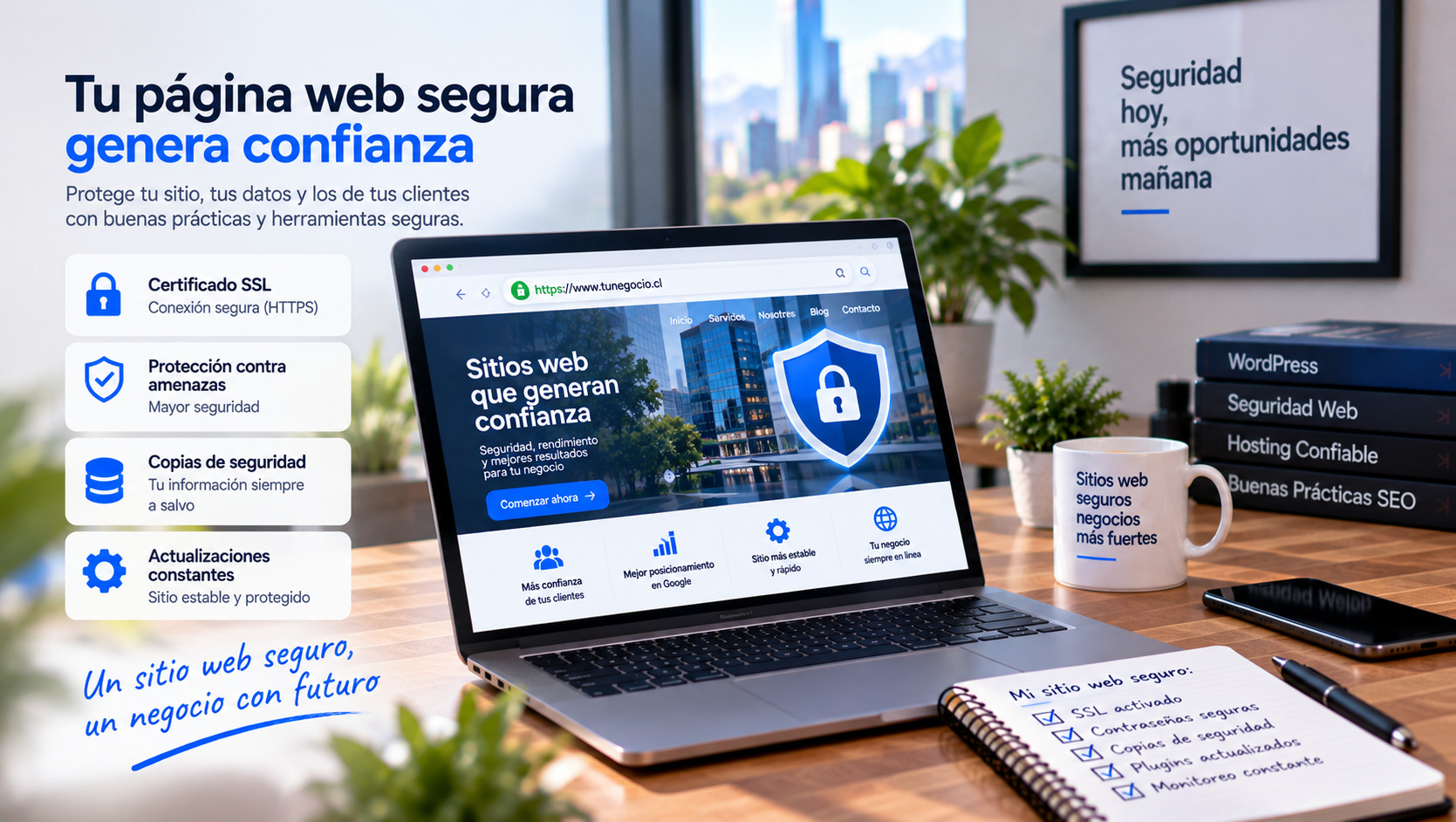Como hacer una pagina web segura: SSL, hosting y buenas practicas