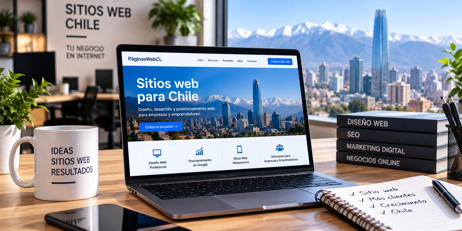 Sitios web en Chile: precios, calidad y resultados medibles