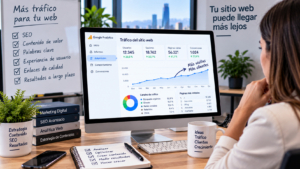 Cómo mejorar el tráfico de mi web y conseguir más visitas Cómo mejorar el tráfico de una página web con SEO, contenido de calidad y optimización para Google