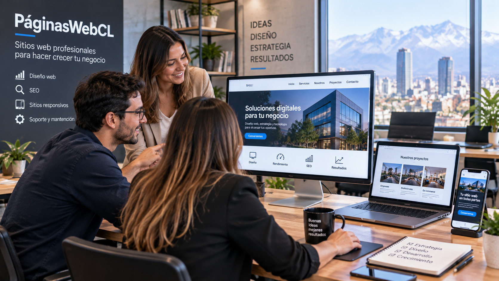 Planes y precio para crear un sitio web profesional en Chile
