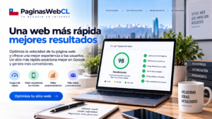 Cómo optimizar la velocidad de una página web en Chile Optimización de velocidad de página web para mejorar rendimiento, experiencia de usuario, posicionamiento en Google y conversiones
