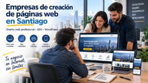 Empresas de creación de páginas web en Santiago de Chile
