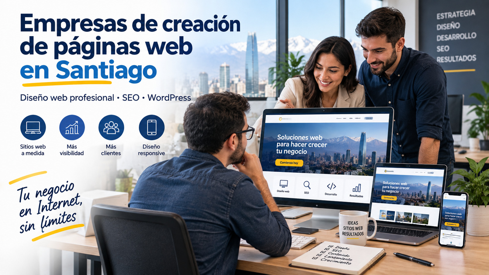 Guía completa de precios para páginas web y tiendas online en Chile