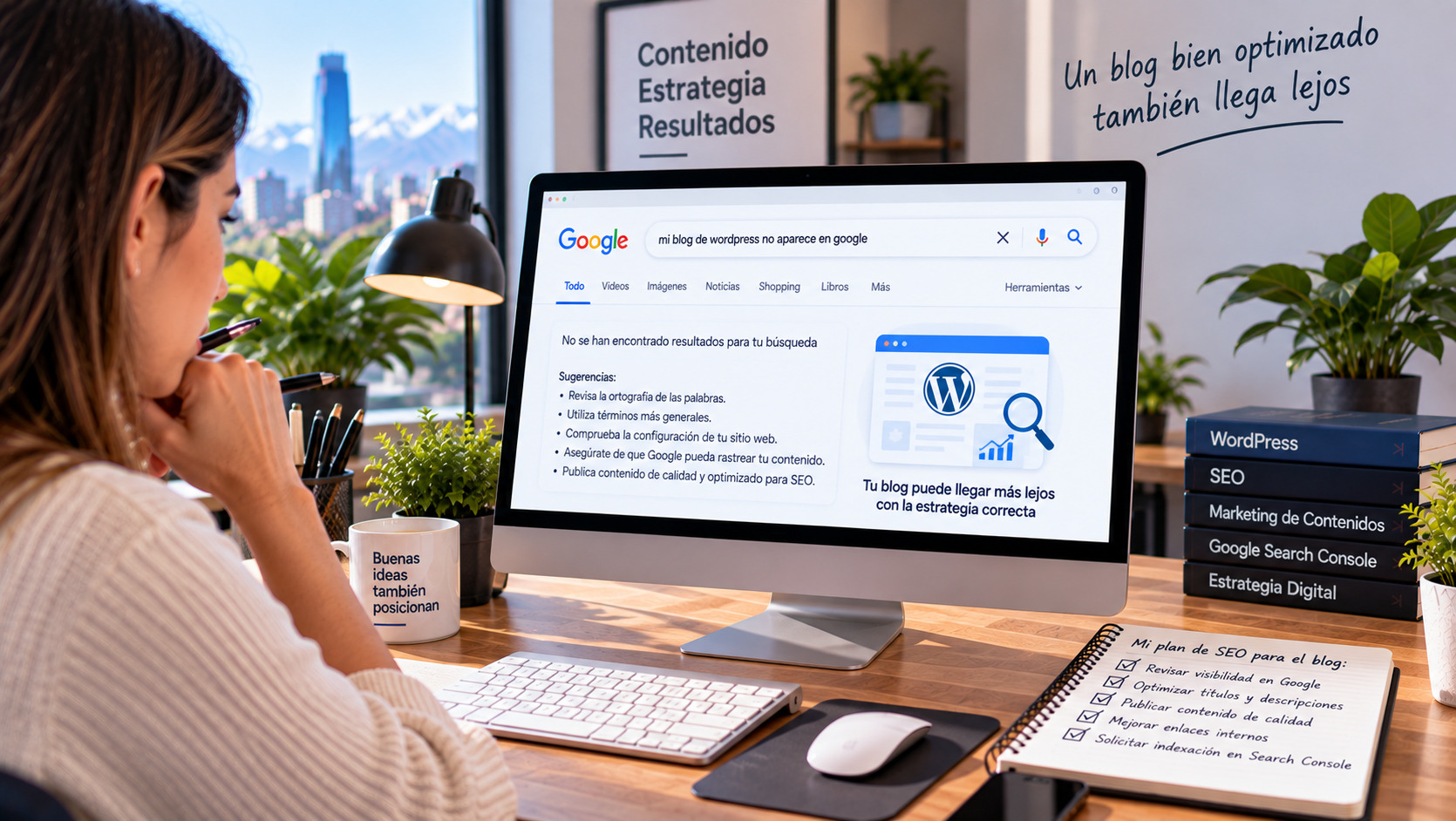Por que mi blog de WordPress no aparece en Google: causas tecnicas y soluciones