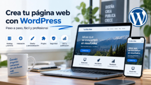 Cómo crear una página web con WordPress Crear una página web con WordPress paso a paso