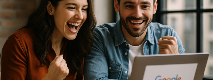 resultados positivos en google al ver su pagina web subir posiciones gracias a estrategia de seo y optimizacion